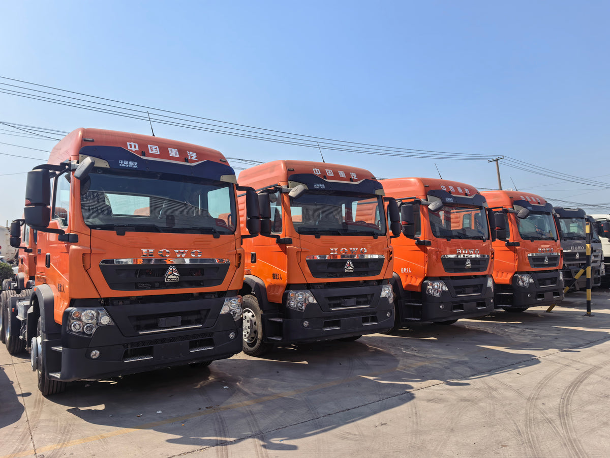 Used 2021 SINOTRUK HOWO TX 460 hp Several thousand km 6X4 Tractor Truck