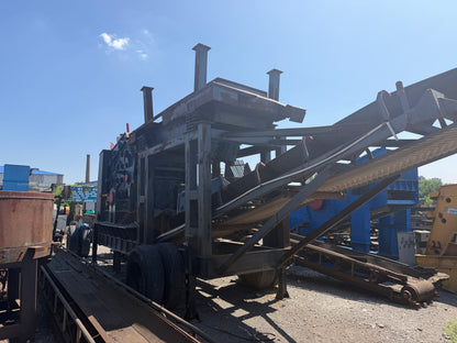 Used PF1315 Tire-type Mobile Impact Crushing Station