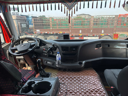 Used April 2023 FAW Jiefang J6P Heavy Duty Version Manual Transmission 90,008km 460 hp 6X4 Tractor Truck