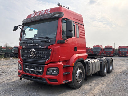 Used Jan 2023 SHACMAN Delong M3000S Manual Transmission 430 hp 366625km 6X4 Tractor Truck