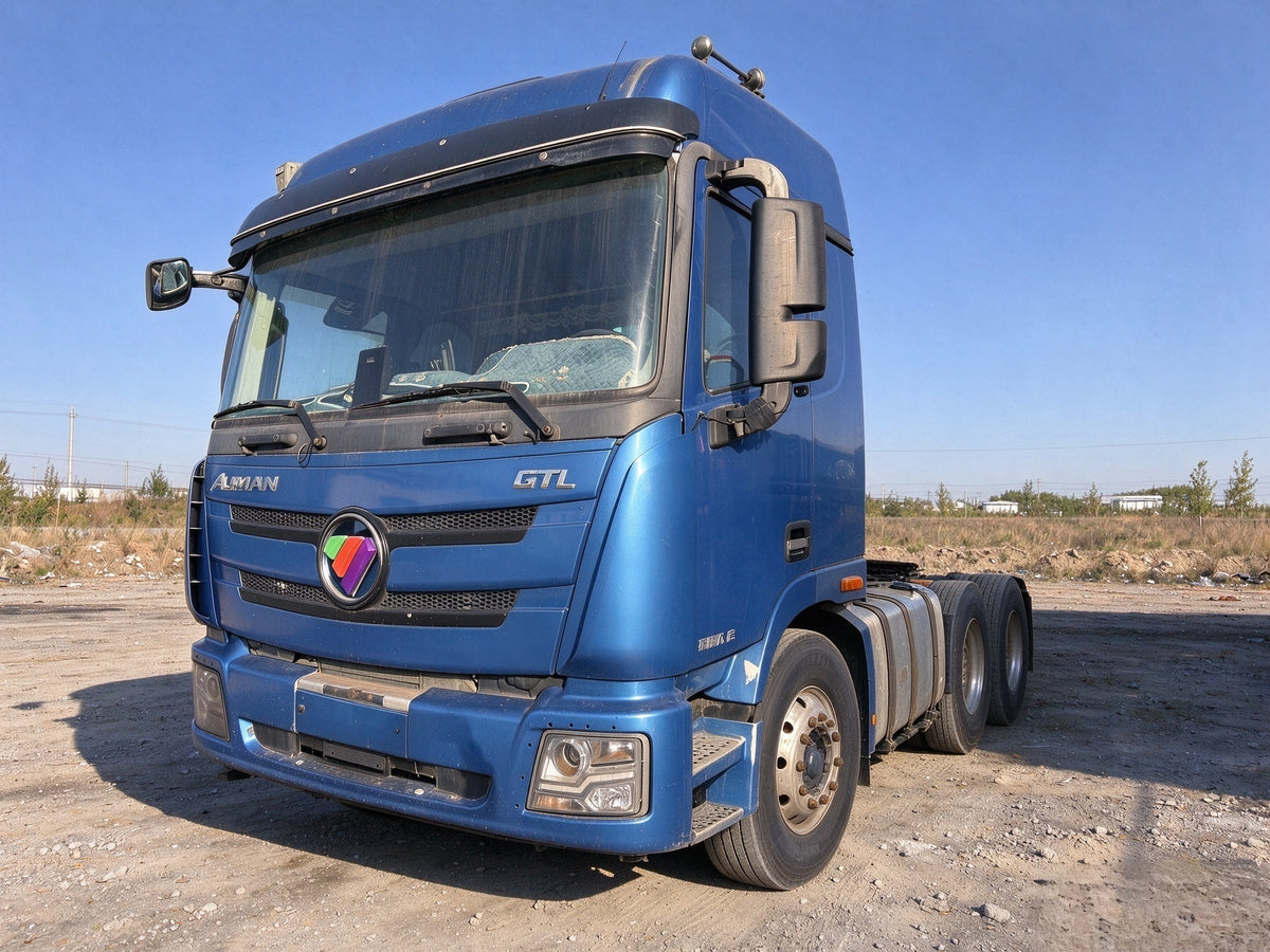 Used February 2022 FOTON AUMAN GTL Heavy Duty Version Manual Transmission 490 hp 6X4 Tractor Truck