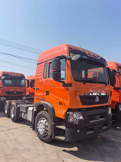 Used 2021 SINOTRUK HOWO TX 460 hp Several thousand km 6X4 Tractor Truck