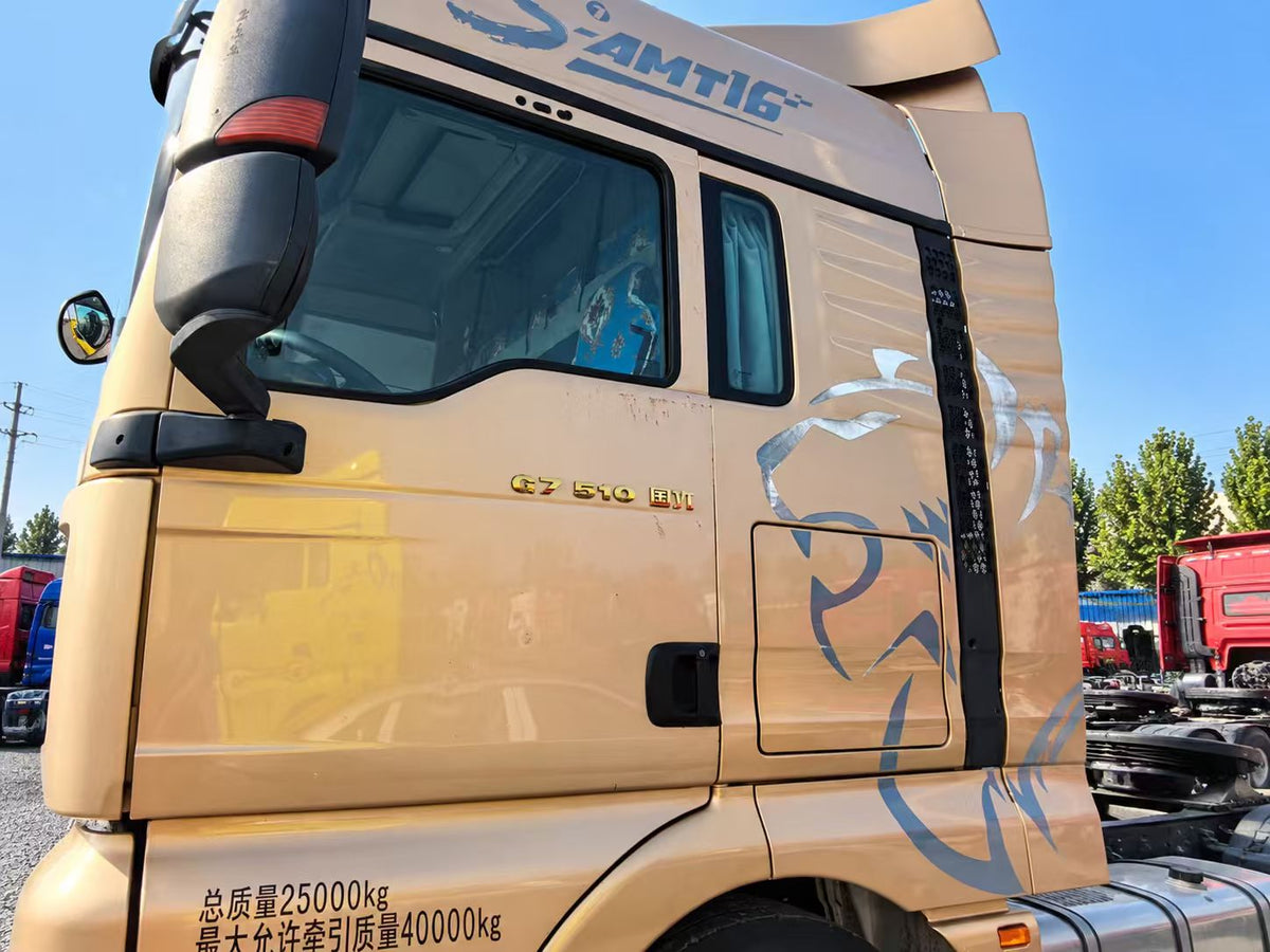 Used March 2022 SITRAK G7 AMT With Hydraulic Retarder Air Suspension 510 hp 6X4 Tractor Truck