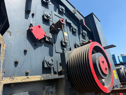 Used PF1315 Tire-type Mobile Impact Crushing Station