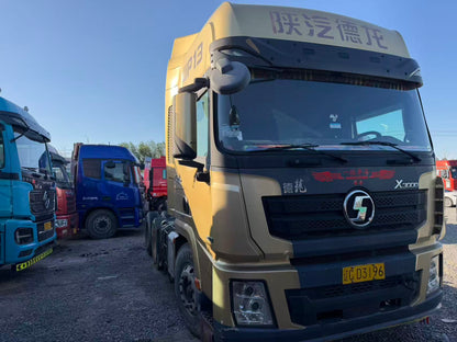 Used August 2018 SHACMAN Delong X3000 Heavy Duty Version Manual Transmission with Hydraulic Retarder 1,058,069km 550 hp 6X4 Tractor Truck