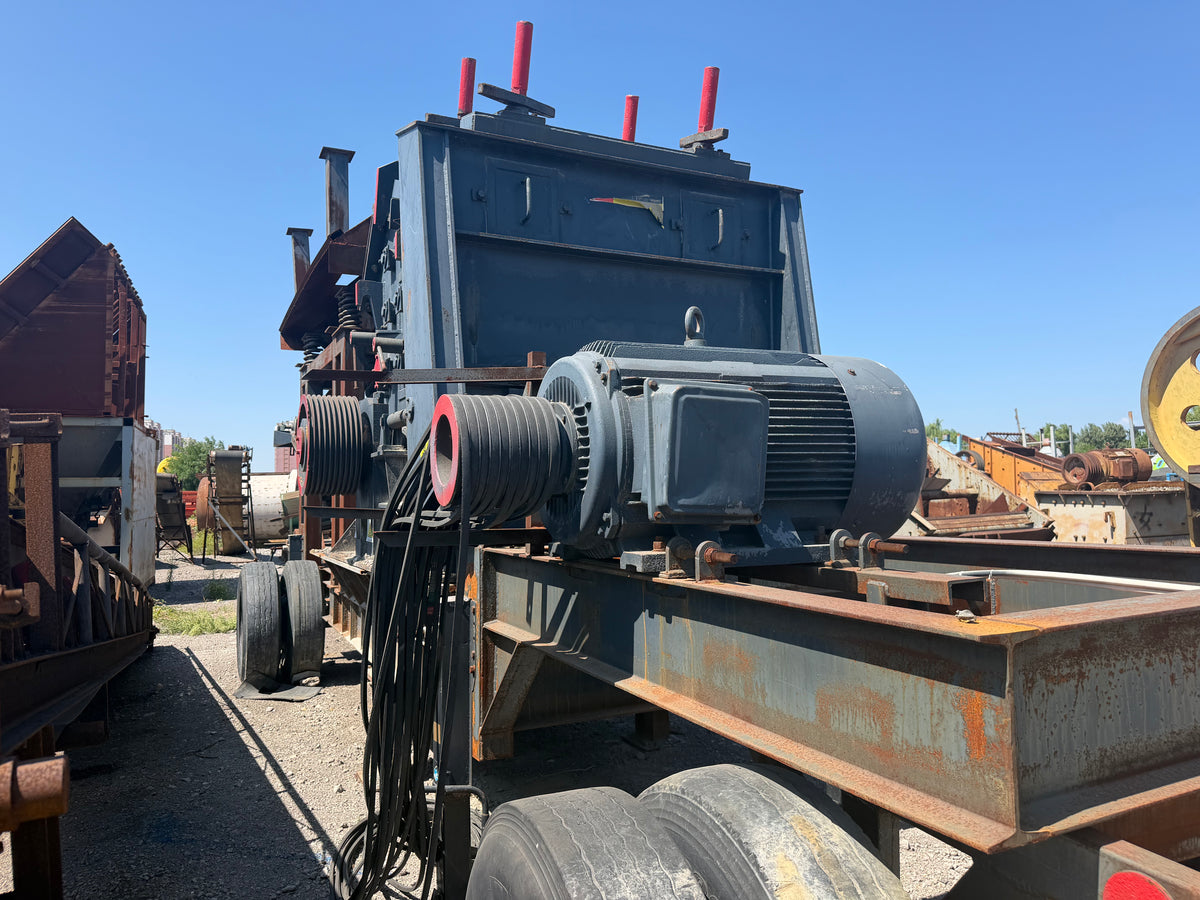 Used PF1315 Tire-type Mobile Impact Crushing Station