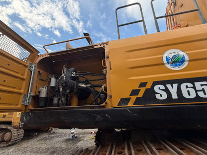 Used SANY SY650H 65 t Crawler Excavator - Unit 650H