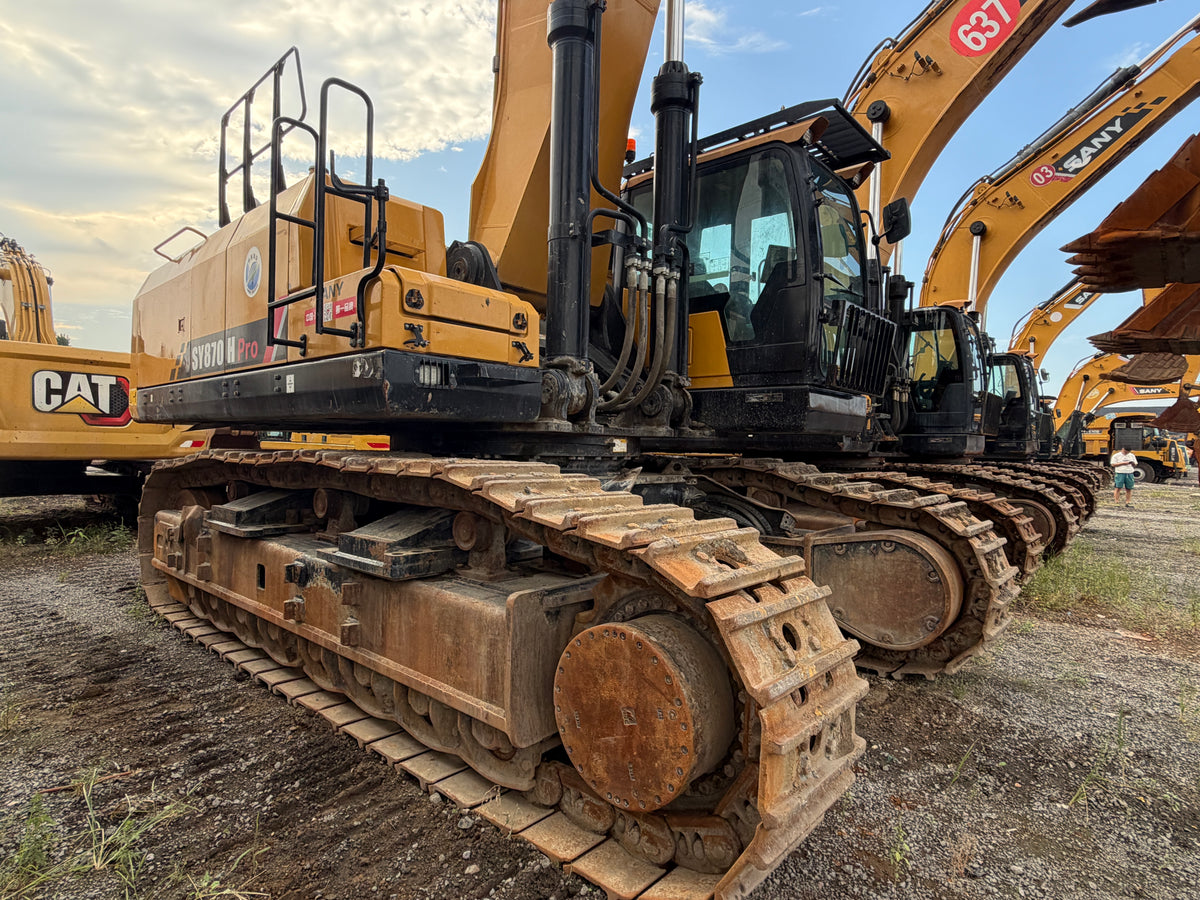 Used SANY SY870H 78.6 t Crawler Excavator - Unit 870H