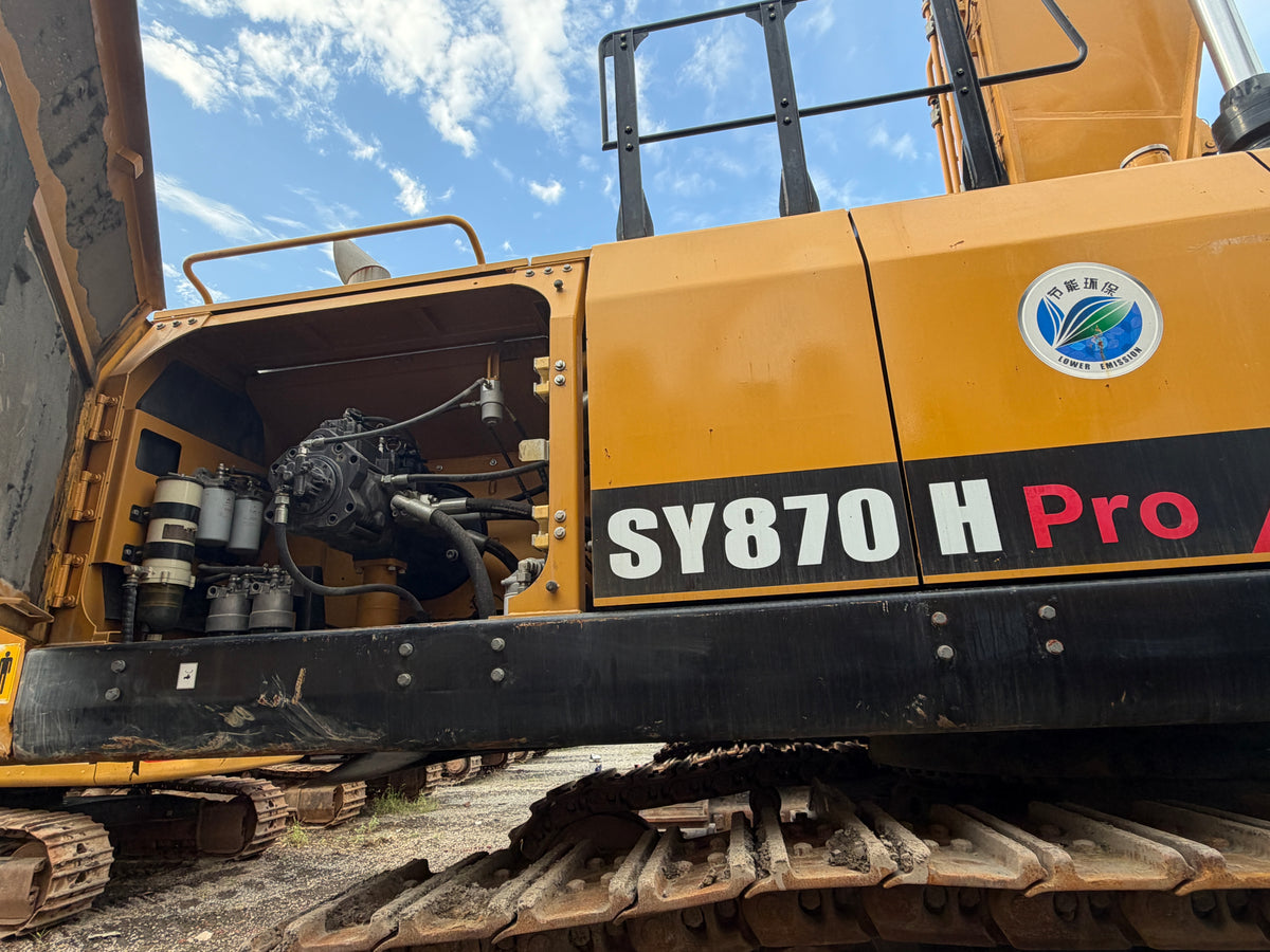 Used SANY SY870H 78.6 t Crawler Excavator - Unit 870H