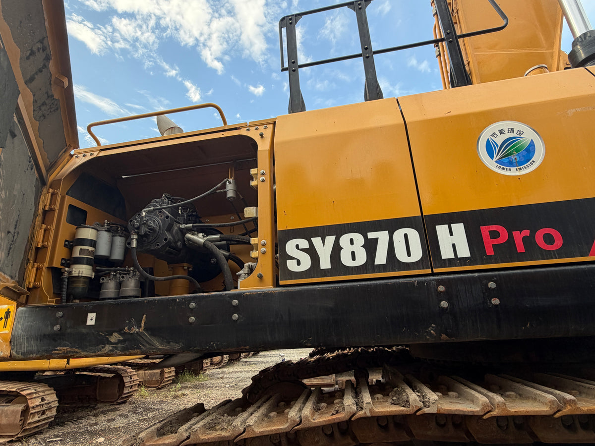 Used SANY SY870H 78.6 t Crawler Excavator - Unit 870H