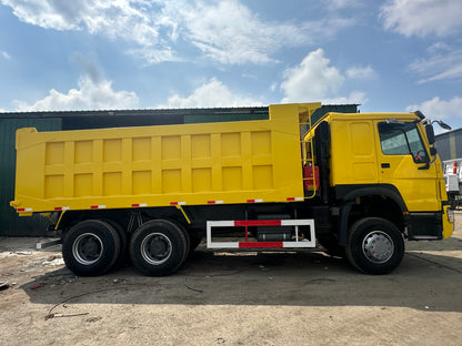 Remanufactured Sinotruk Howo 371 hp 6X4 Dump Truck