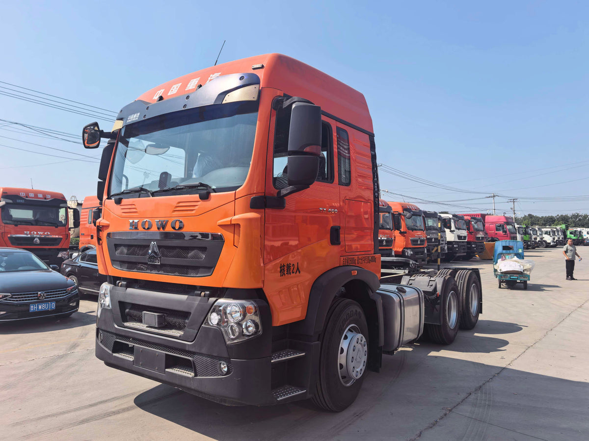 Used 2021 SINOTRUK HOWO TX 460 hp Several thousand km 6X4 Tractor Truck