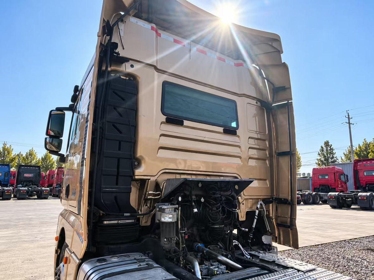 Used March 2022 SITRAK G7 AMT With Hydraulic Retarder Air Suspension 510 hp 6X4 Tractor Truck