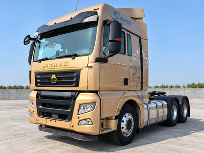 Used March 2022 SITRAK G7 AMT With Hydraulic Retarder Air Suspension 510 hp 6X4 Tractor Truck