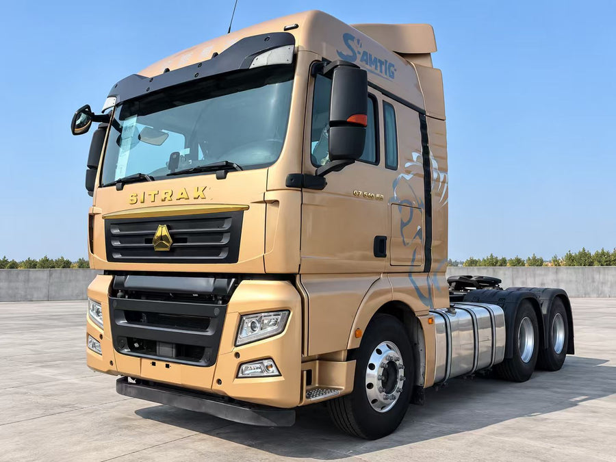 Used March 2022 SITRAK G7 AMT With Hydraulic Retarder Air Suspension 510 hp 6X4 Tractor Truck