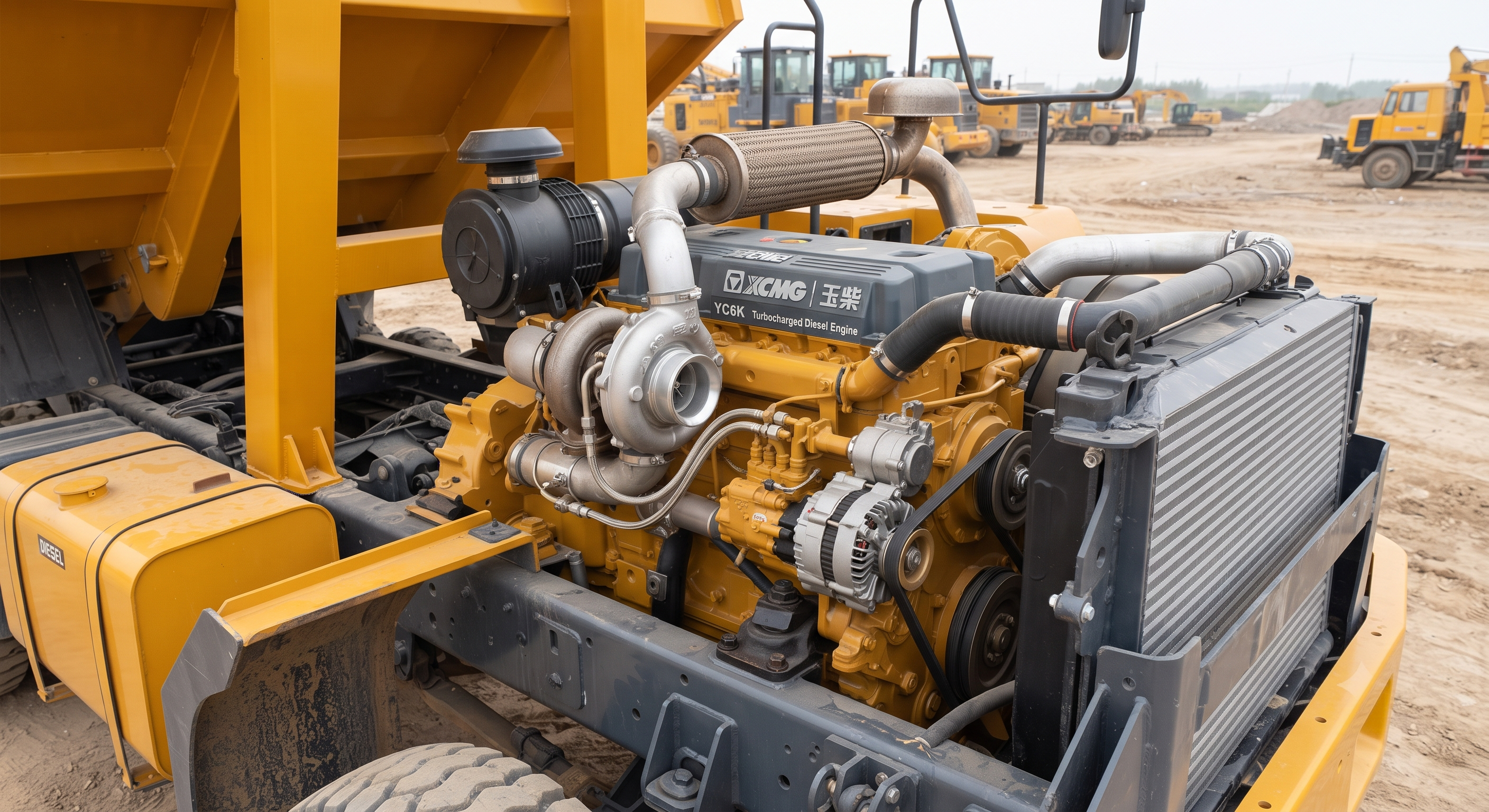 Powerful Engine & Hydraulic System