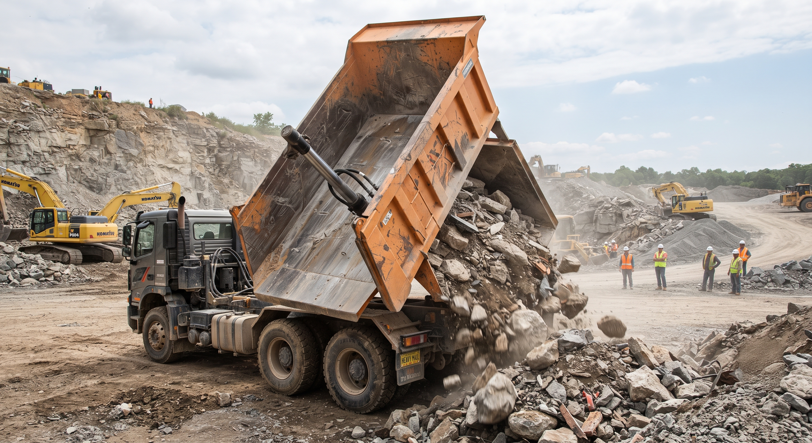 Heavy-Duty Dumping Performance