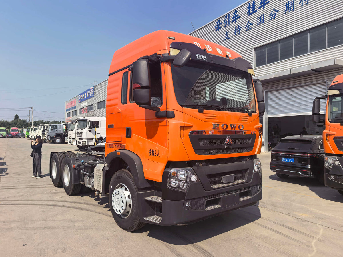 Used 2021 SINOTRUK HOWO TX 460 hp Several thousand km 6X4 Tractor Truck