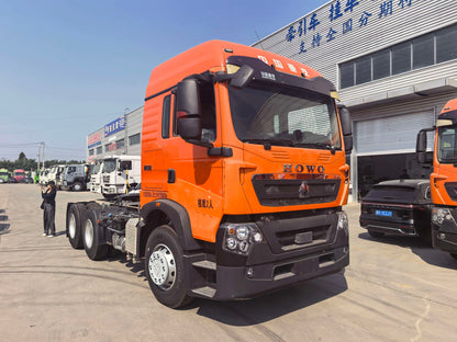 Used 2021 SINOTRUK HOWO TX 460 hp Several thousand km 6X4 Tractor Truck