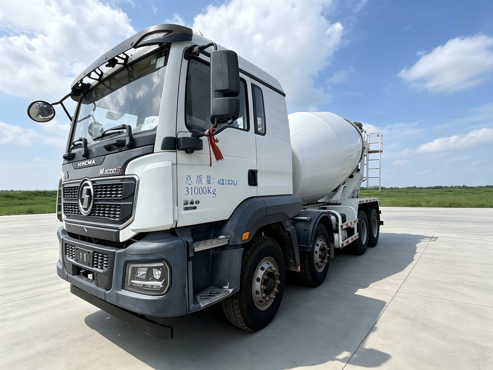 Used Shacman Delong M3000S 350 hp 8X4 7.85m³ Concrete Mixer Truck