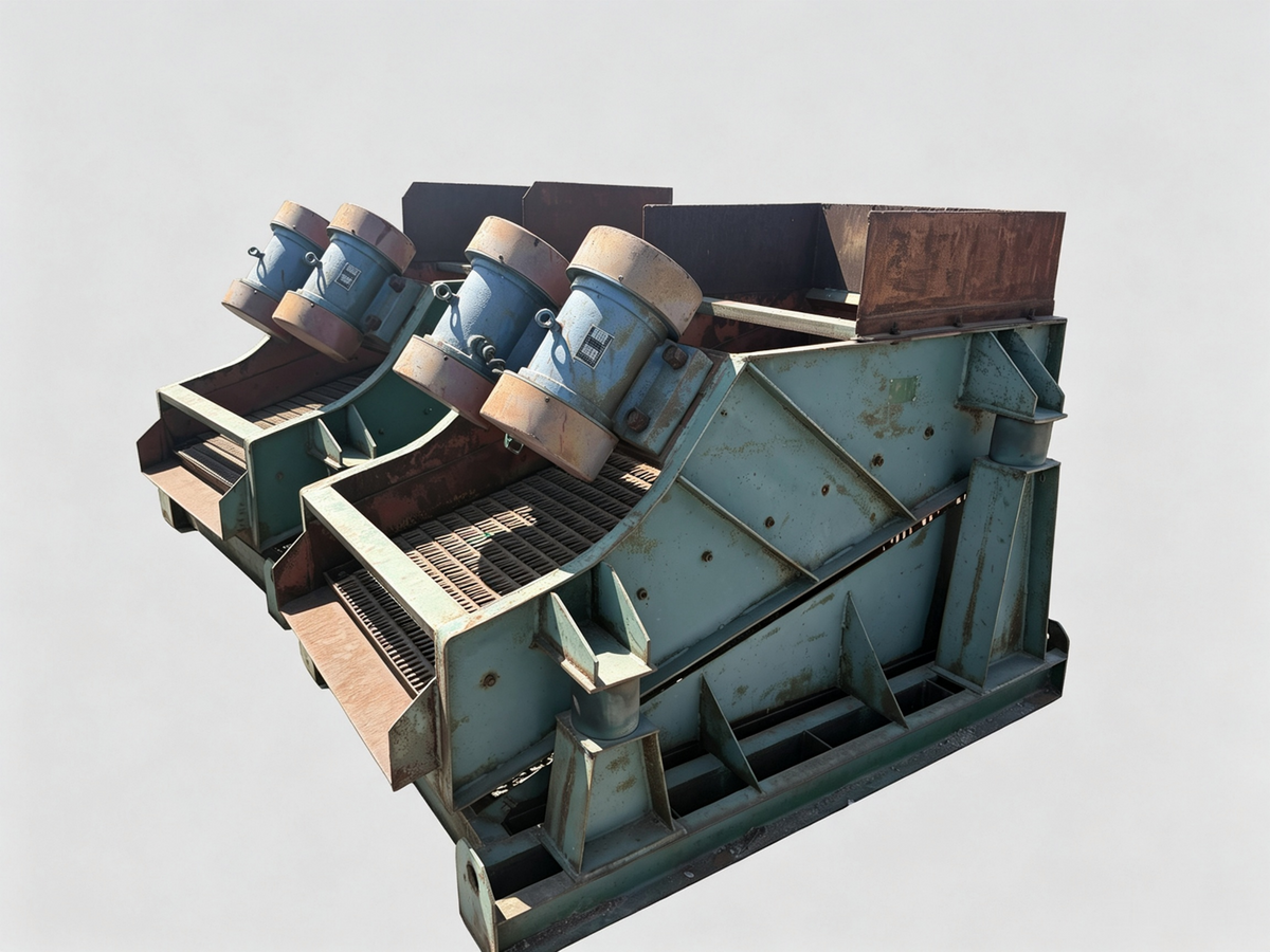 Used TS1530 4.5㎡ Linear Vibrating Dewatering Screen