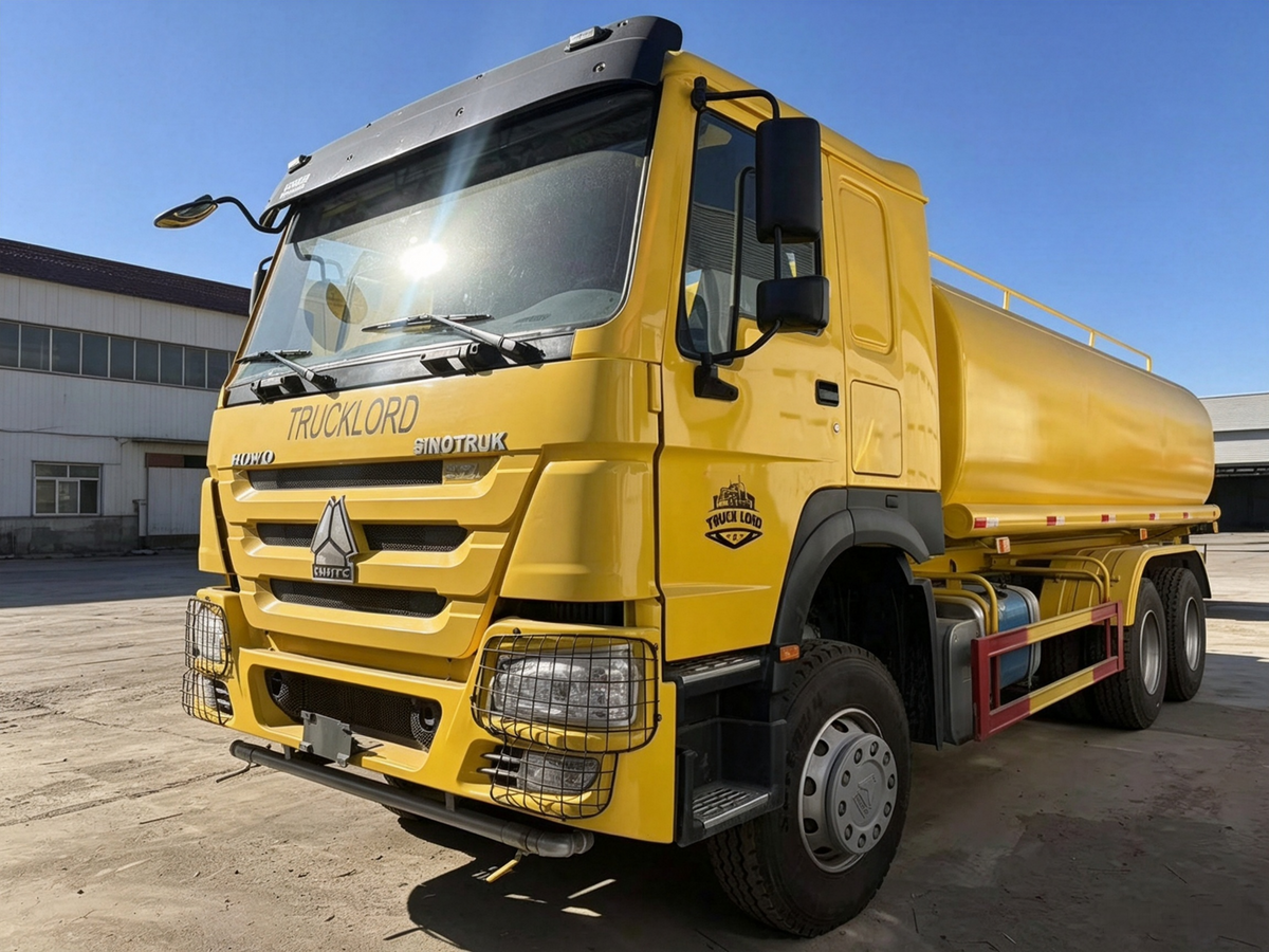 Remanufactured Sinotruk HOWO 371 hp 6X4 20,000L Water Sprinkler Truck