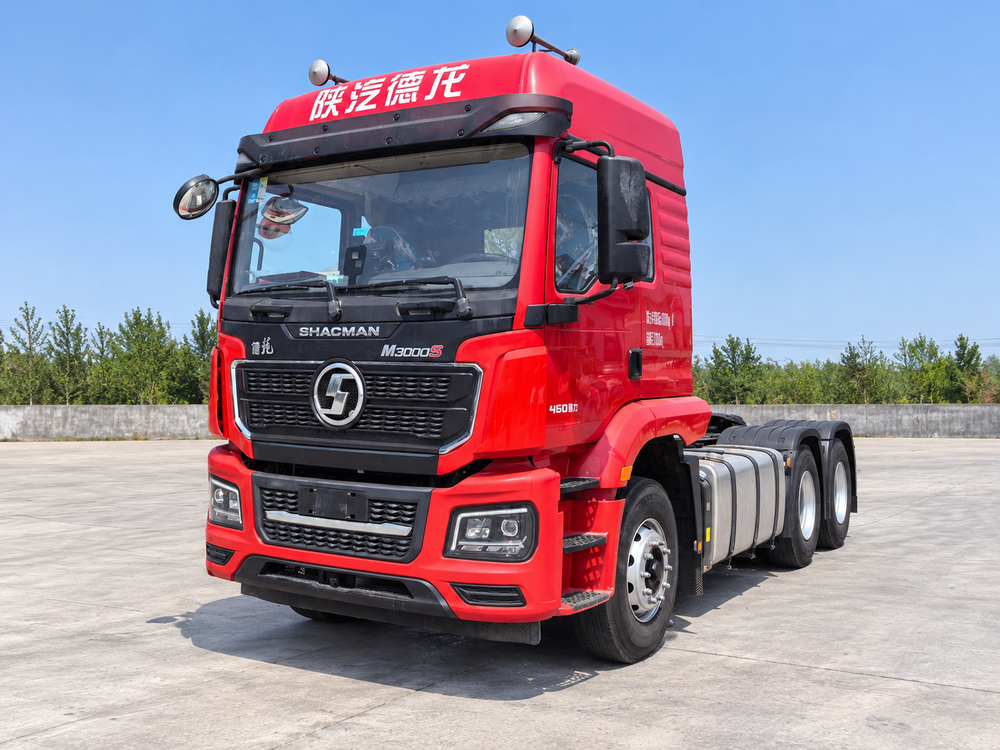 Used April 2023 SHACMAN Delong M3000S With hydraulic retarder 460 hp 9,0068km 6X4 Tractor Truck