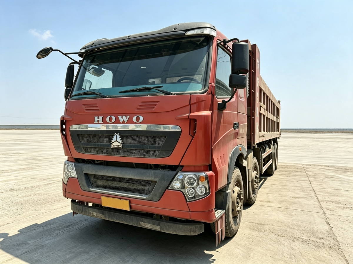 Used SINOTRUK HOWO 440 HP 8×4 Rear Tipping Dump Truck-543