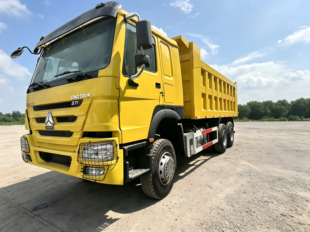 Remanufactured Sinotruk Howo 371 hp 6X4 Dump Truck