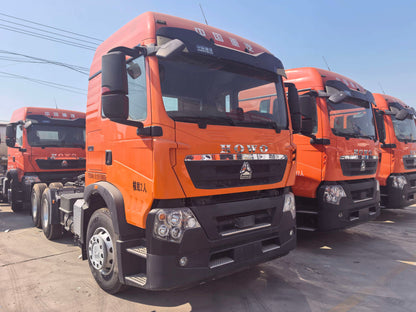 Used 2021 SINOTRUK HOWO TX 460 hp Several thousand km 6X4 Tractor Truck
