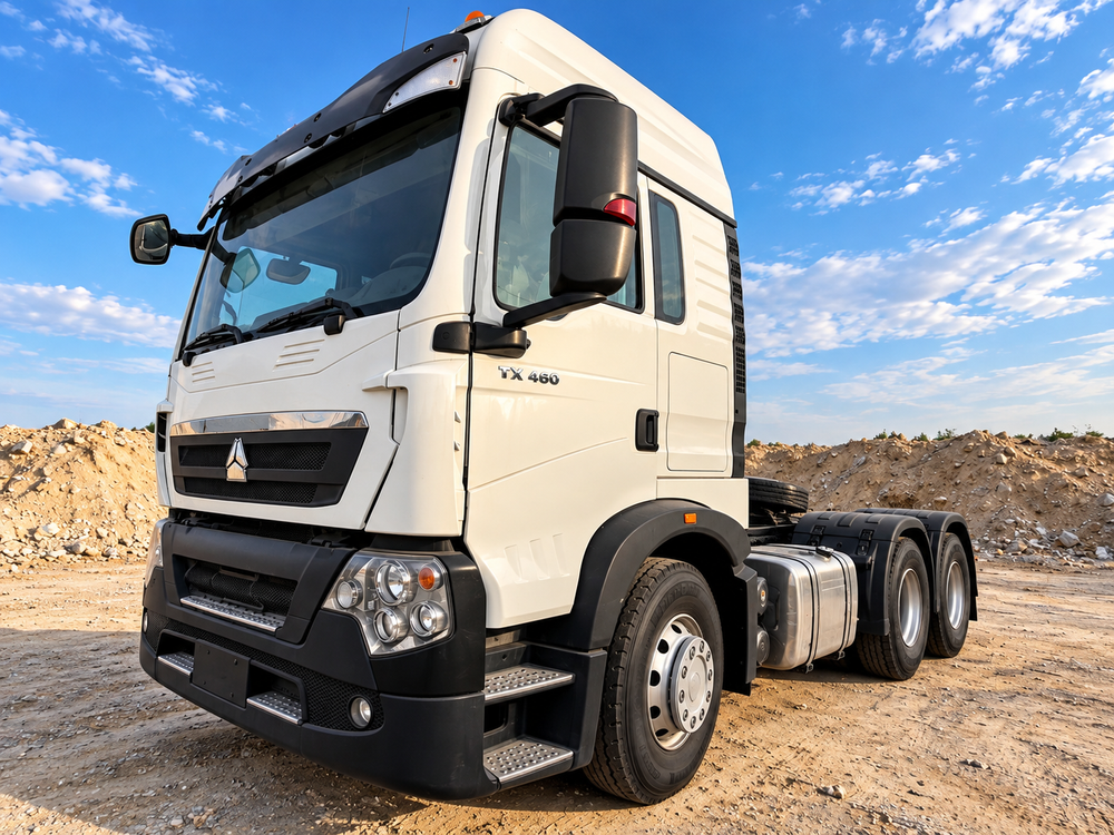 Used 2021 SINOTRUK HOWO TX 460 hp 6X4 Tractor Truck