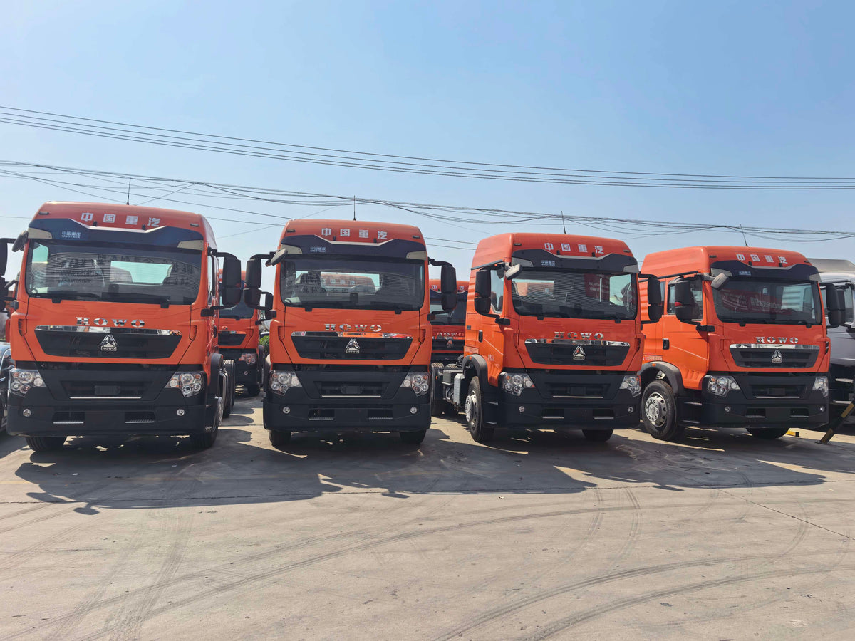 Used 2021 SINOTRUK HOWO TX 460 hp Several thousand km 6X4 Tractor Truck