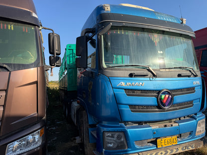 Used February 2022 FOTON AUMAN GTL Heavy Duty Version Manual Transmission 490 hp 6X4 Tractor Truck
