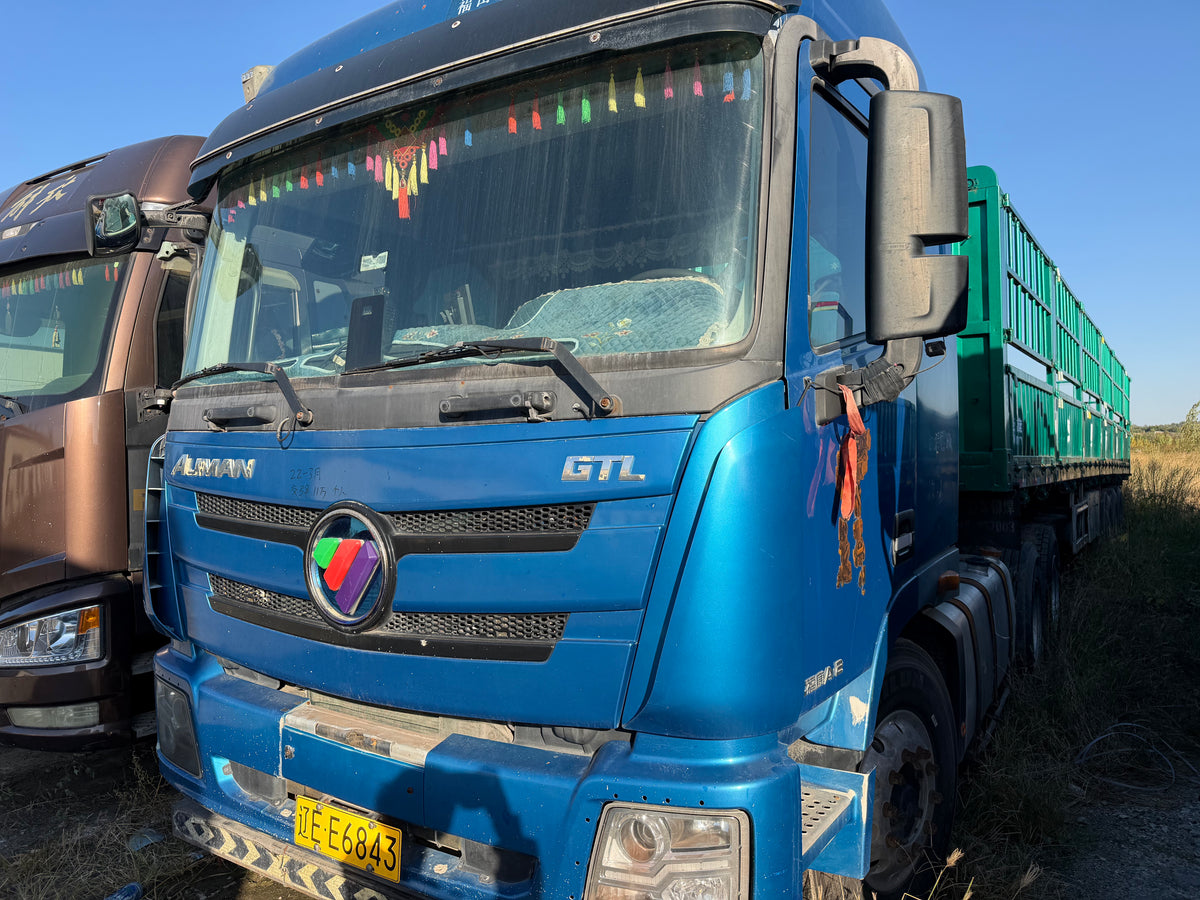 Used February 2022 FOTON AUMAN GTL Heavy Duty Version Manual Transmission 490 hp 6X4 Tractor Truck