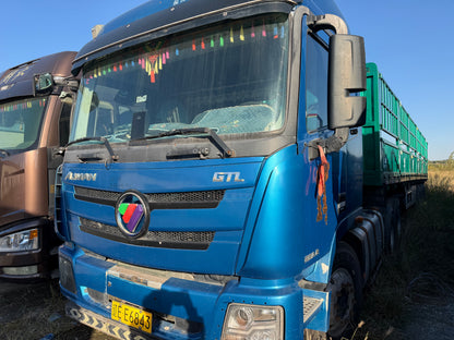 Used February 2022 FOTON AUMAN GTL Heavy Duty Version Manual Transmission 490 hp 6X4 Tractor Truck