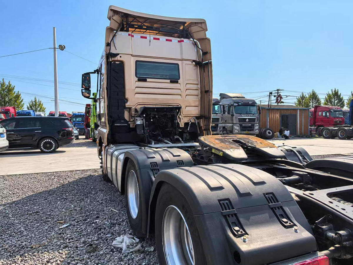 Used March 2022 SITRAK G7 AMT With Hydraulic Retarder Air Suspension 510 hp 6X4 Tractor Truck