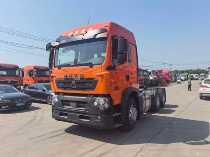 Used 2021 SINOTRUK HOWO TX 460 hp Several thousand km 6X4 Tractor Truck