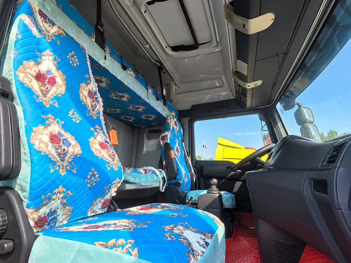 Used March 2022 SITRAK G7 AMT With Hydraulic Retarder Air Suspension 510 hp 6X4 Tractor Truck