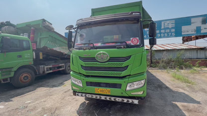 Used FAW Jiefang HanV 2.0 340 hp 8X4 5.8 m Dump Truck-8028